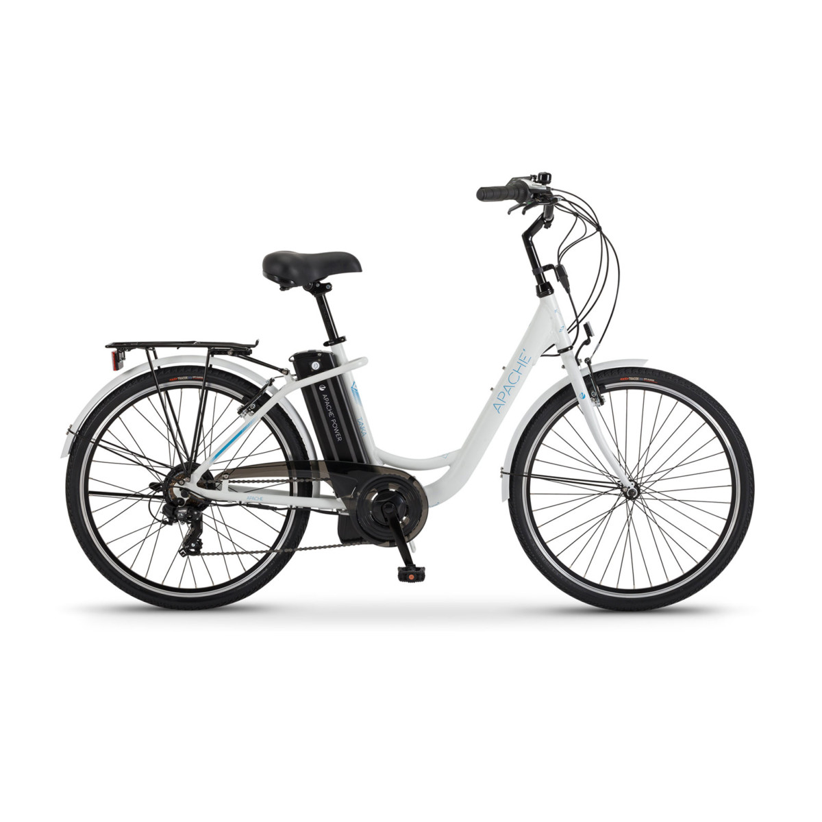 Apache ebike tanka 6,6 Ah, crvena/bijela