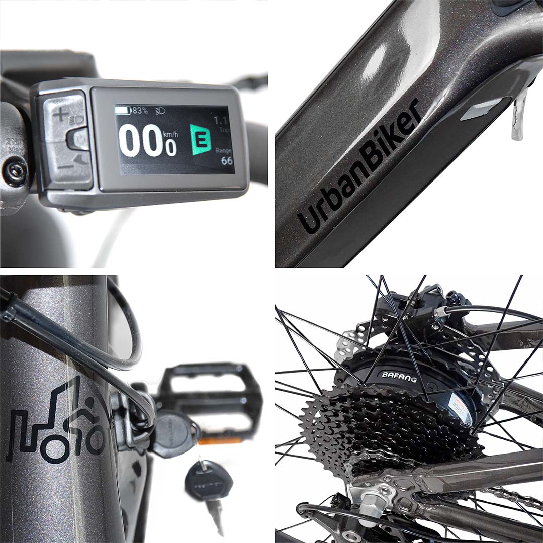 Urbanbiker UB300B MTB E-Bike 720Wh 5 Urbanbiker UB300B MTB E-Bike 720Wh display i druge detalje